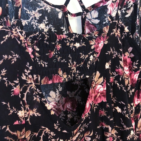 AEO floral strappy babydoll dress - Picture 4 of 5